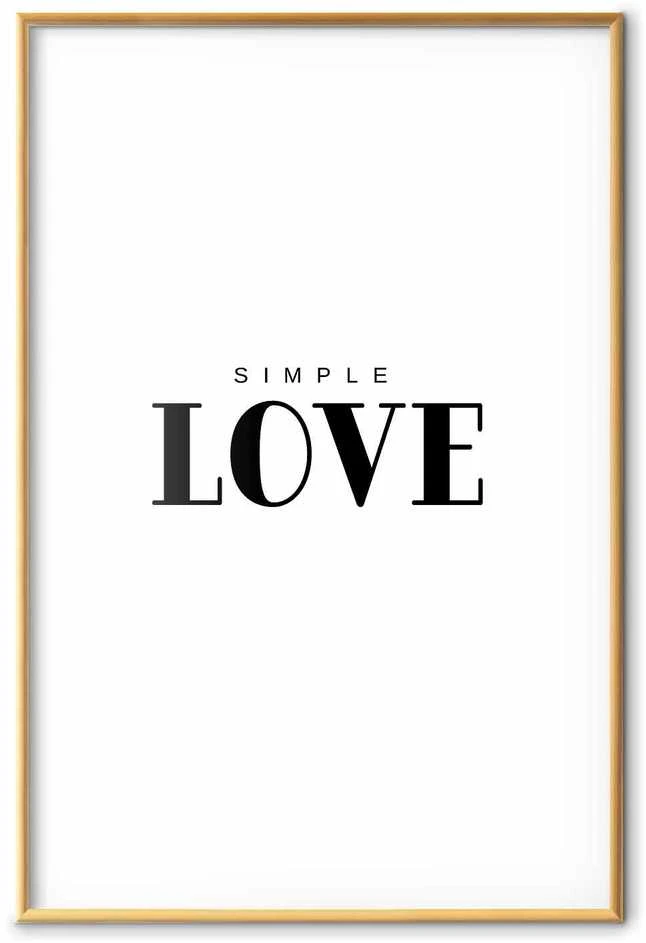 Artgeist Plakatas - Simple Love
