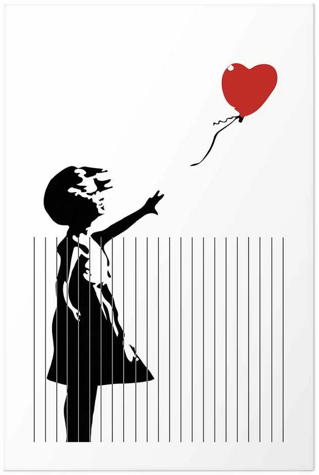 Artgeist Plakatas - Sliced Banksy