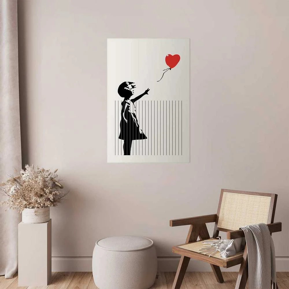 Artgeist Plakatas - Sliced Banksy