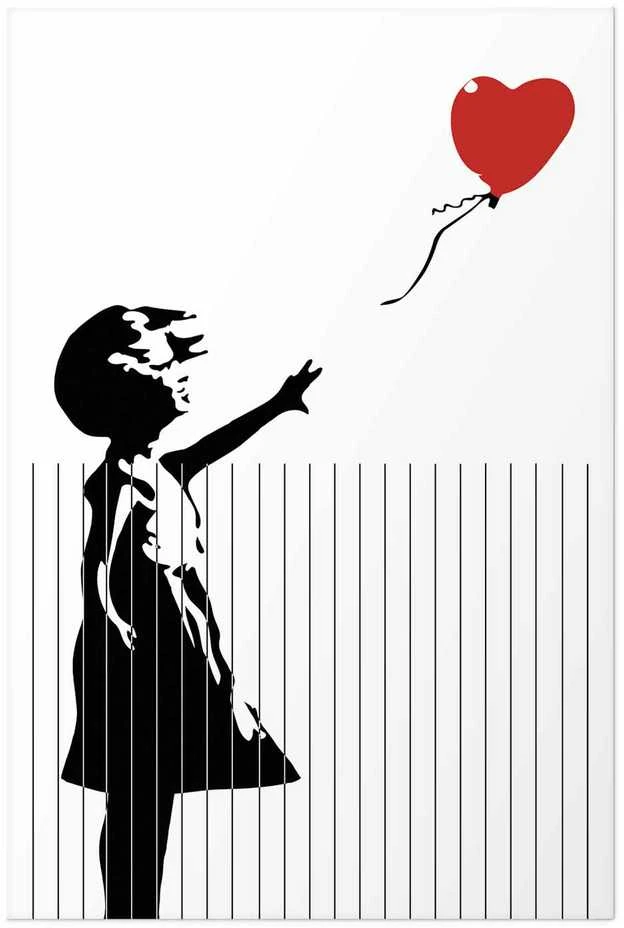 Artgeist Plakatas - Sliced Banksy
