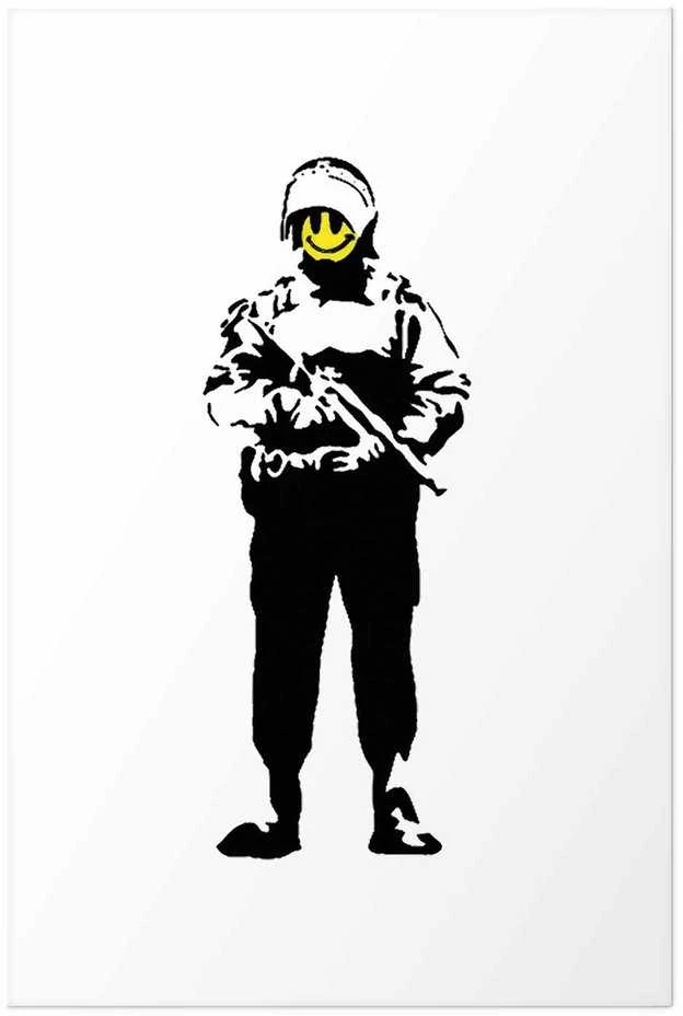 Artgeist Plakatas - Smiling Policeman