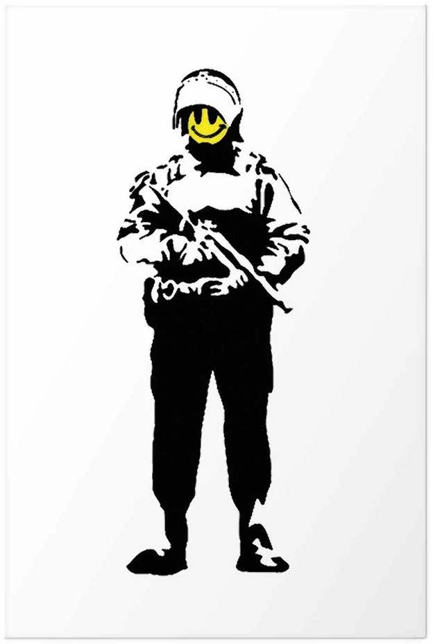 Artgeist Plakatas - Smiling Policeman