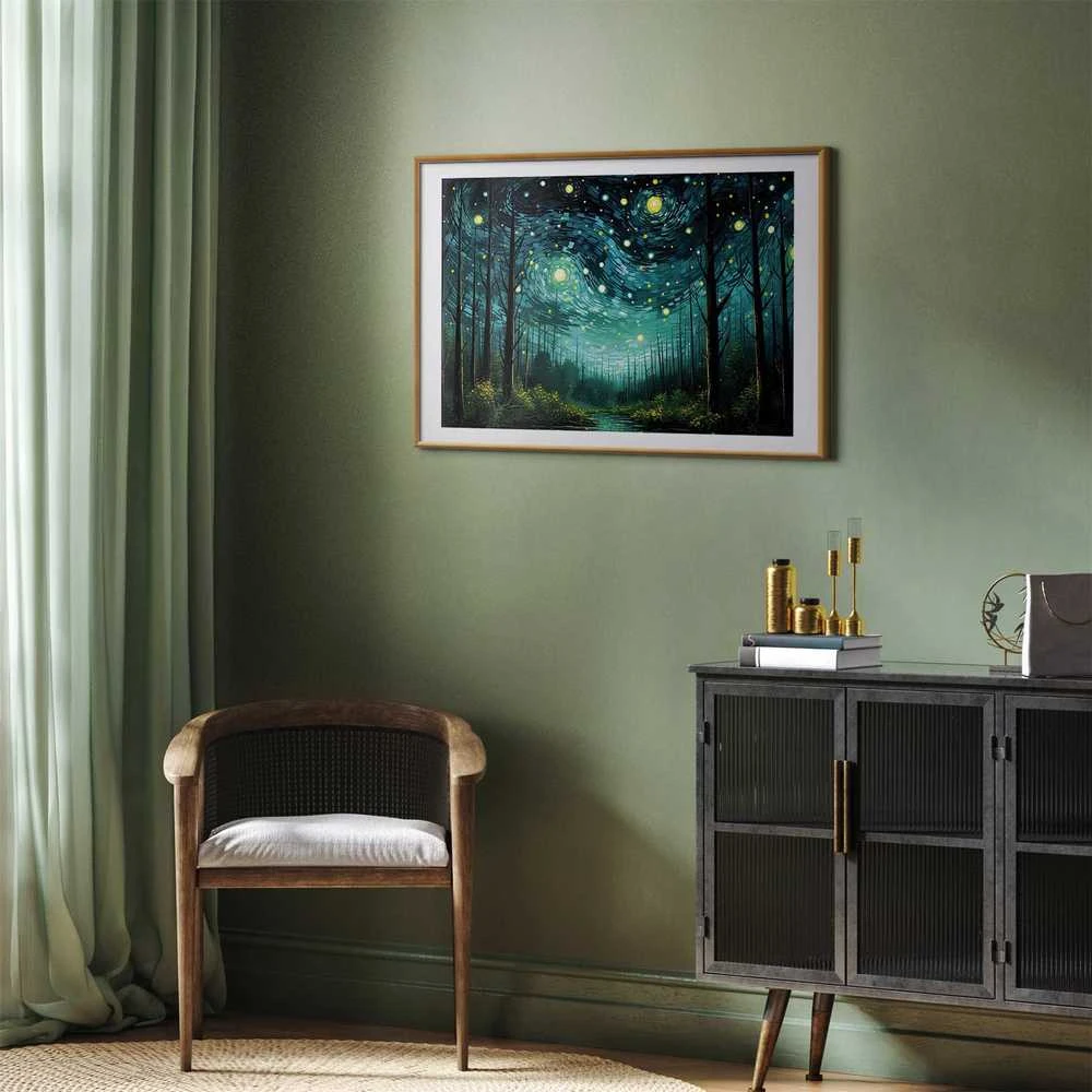 Artgeist Plakatas - Starry night - a contemporary version of Van Gogh's night sky
