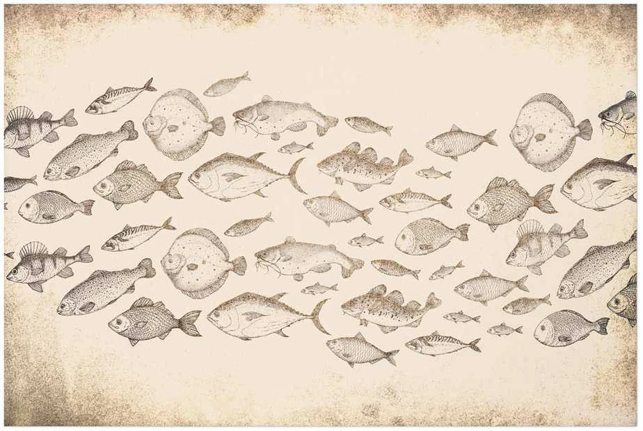Artgeist Plakatas - Subtle Little Fish
