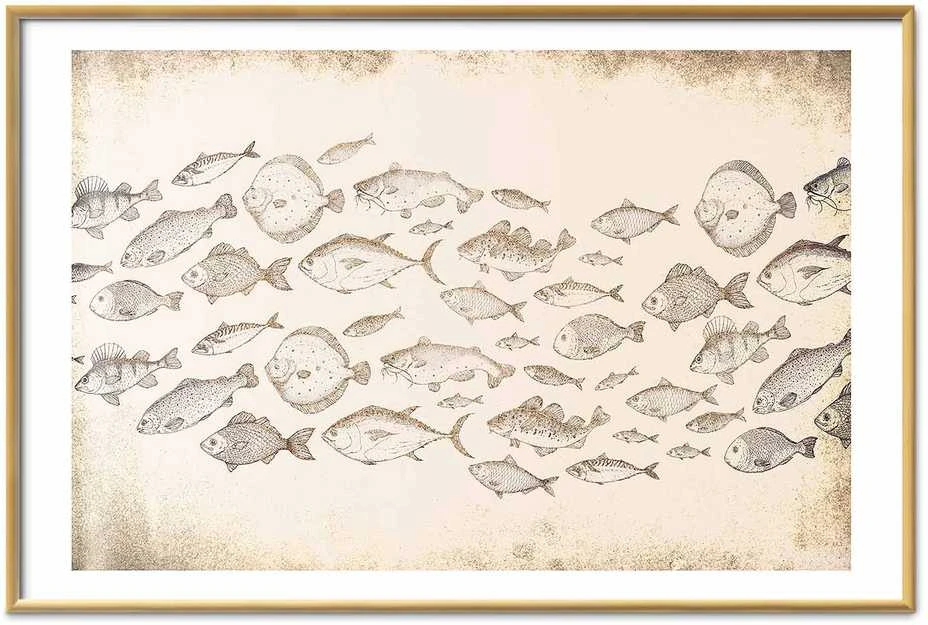 Artgeist Plakatas - Subtle Little Fish