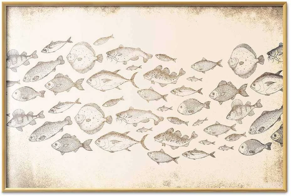 Artgeist Plakatas - Subtle Little Fish