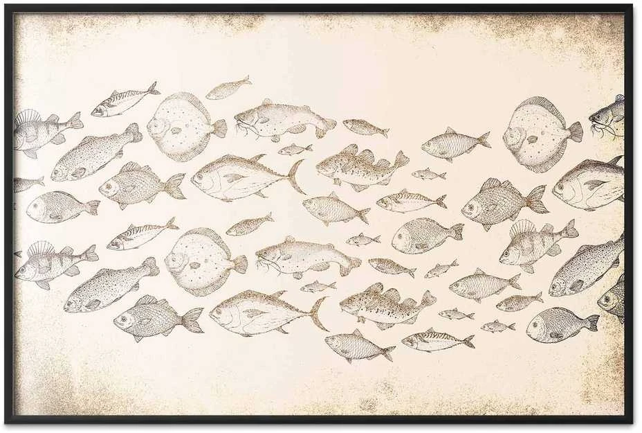 Artgeist Plakatas - Subtle Little Fish