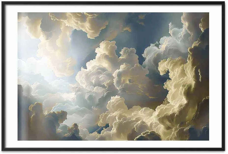 Artgeist Plakatas - Sun and Shadows: A Theatrical Show of Nature High Above the Ground