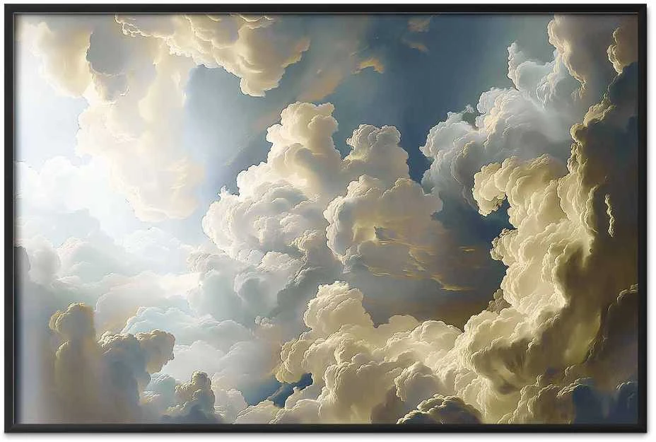 Artgeist Plakatas - Sun and Shadows: A Theatrical Show of Nature High Above the Ground