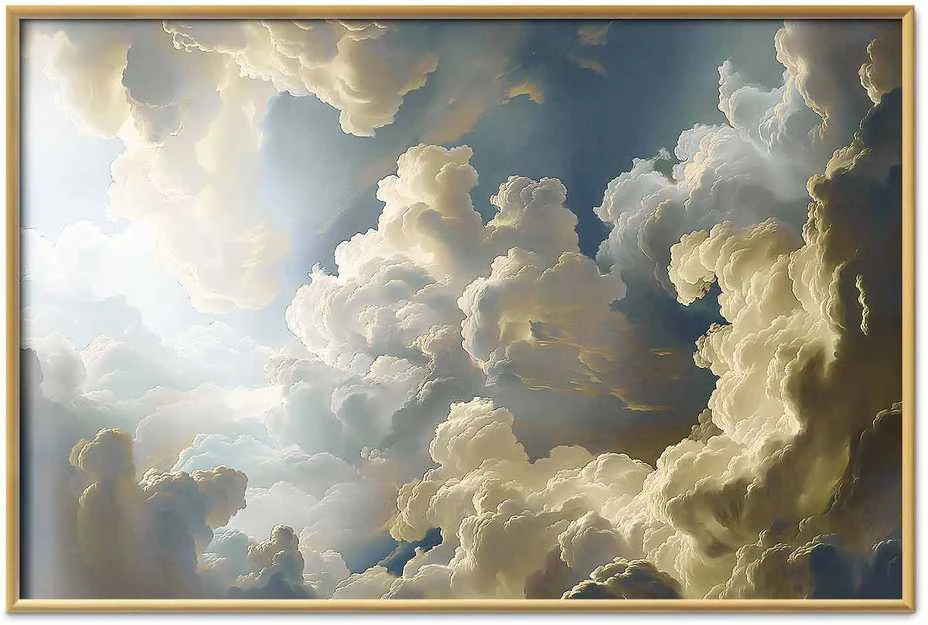 Artgeist Plakatas - Sun and Shadows: A Theatrical Show of Nature High Above the Ground
