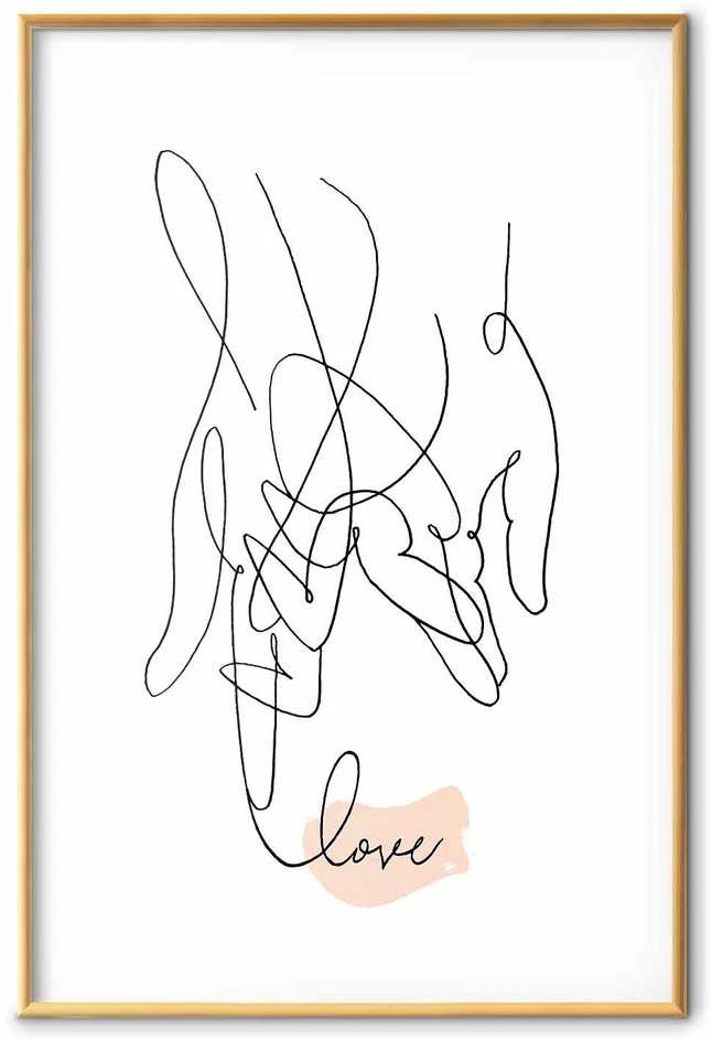 Artgeist Plakatas - Tangled Feelings