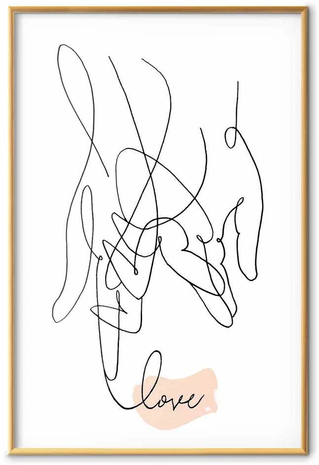 Artgeist Plakatas - Tangled Feelings