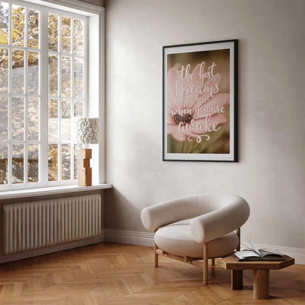Artgeist Plakatas - The Best Dreams Happen When You Are Awake