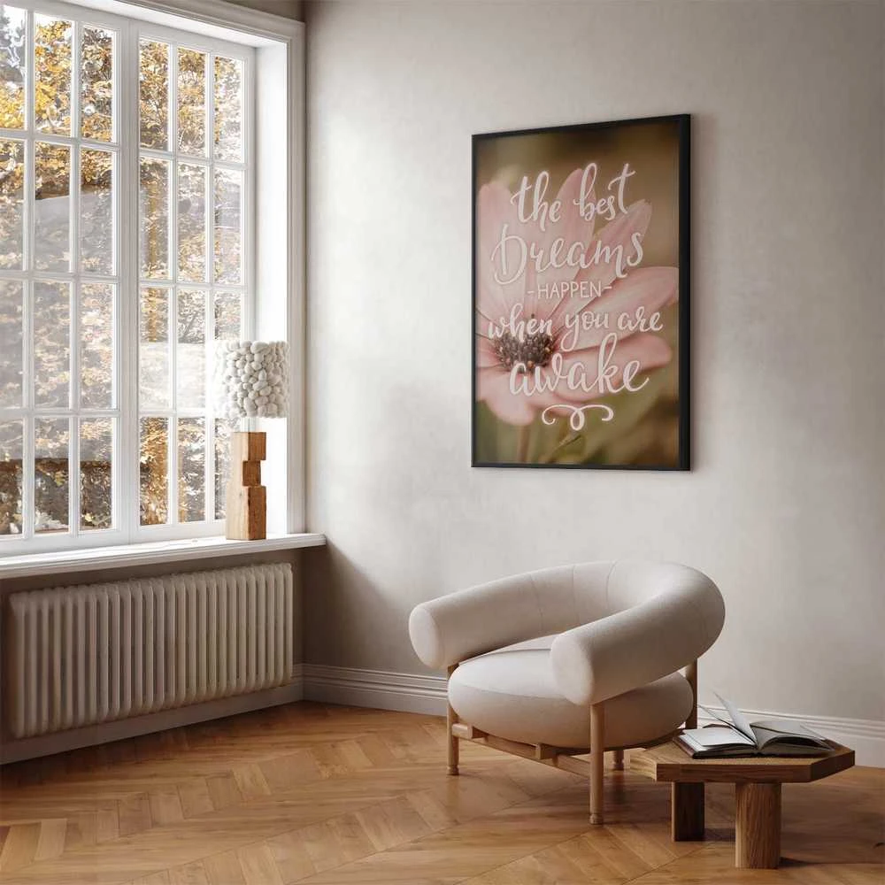 Artgeist Plakatas - The Best Dreams Happen When You Are Awake