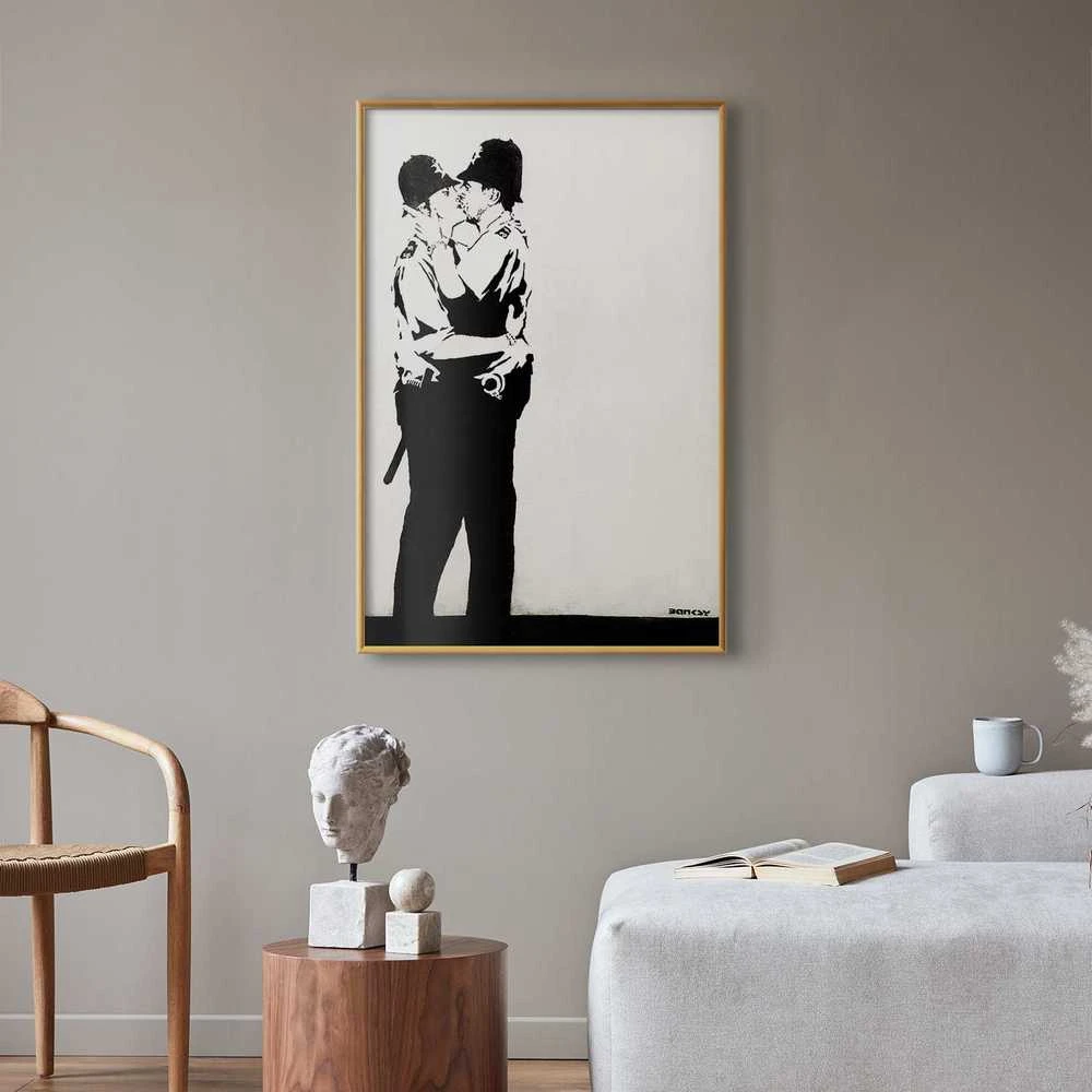 Artgeist Plakatas - The Policemen's Kiss