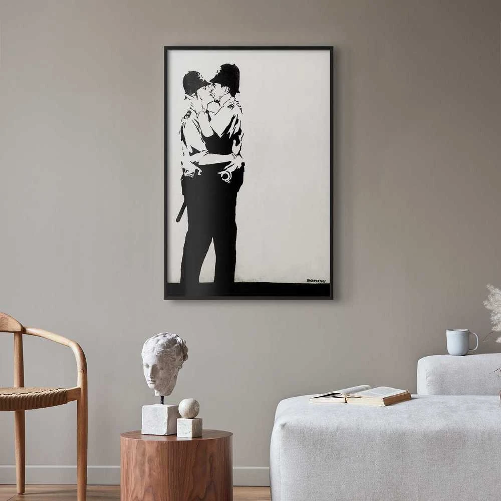 Artgeist Plakatas - The Policemen's Kiss