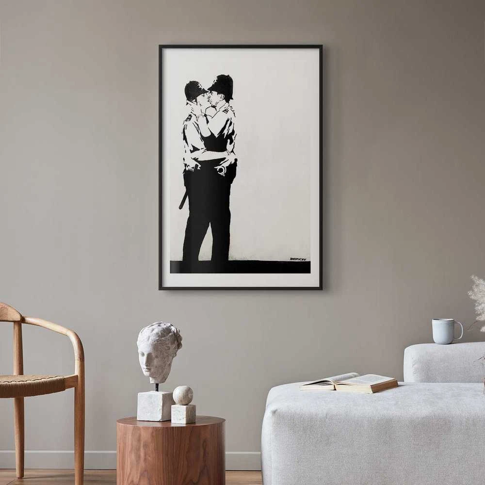 Artgeist Plakatas - The Policemen's Kiss