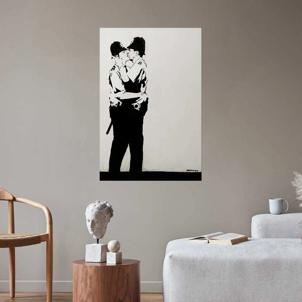 Artgeist Plakatas - The Policemen's Kiss