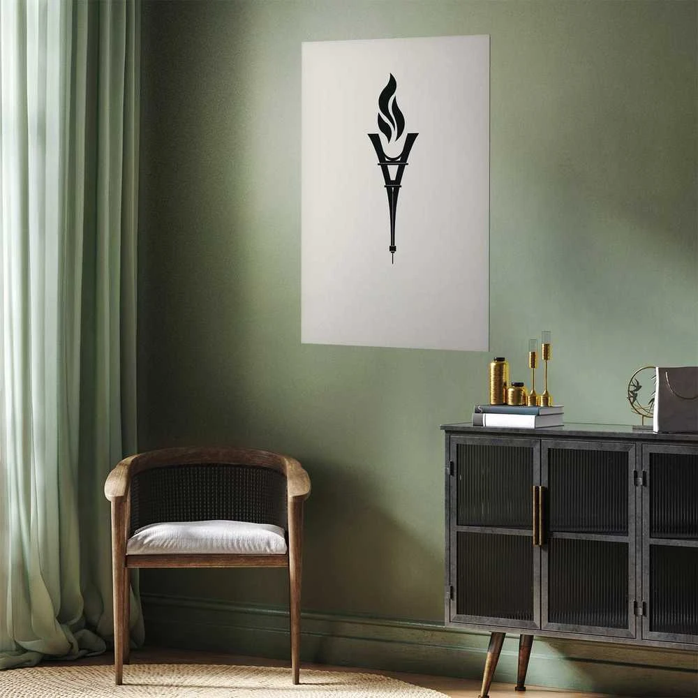 Artgeist Plakatas - Torch Shaped Like the Eiffel Tower