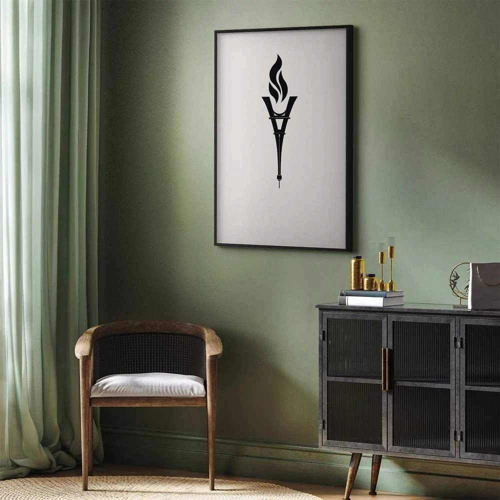 Artgeist Plakatas - Torch Shaped Like the Eiffel Tower