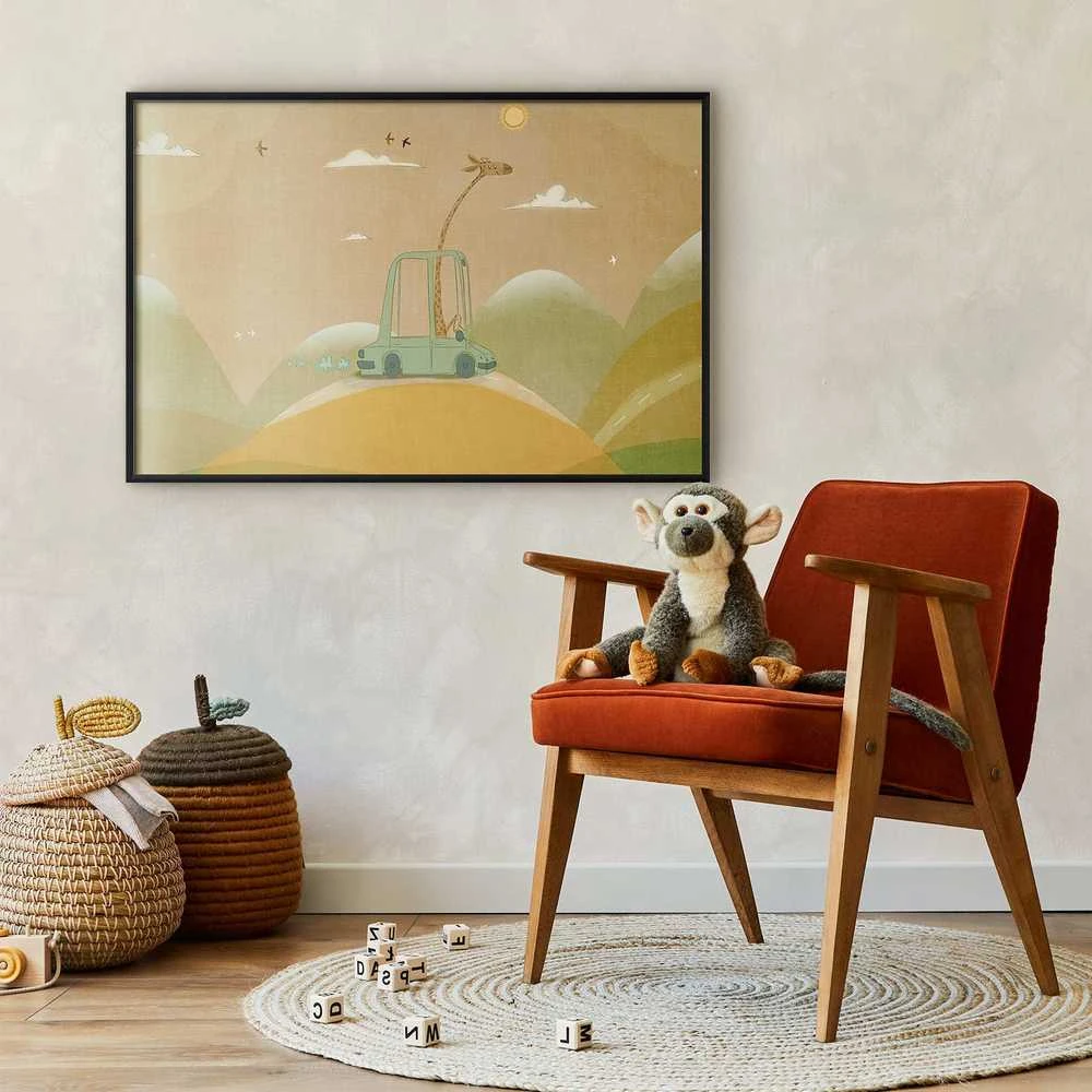 Artgeist Plakatas - Traveling Giraffe