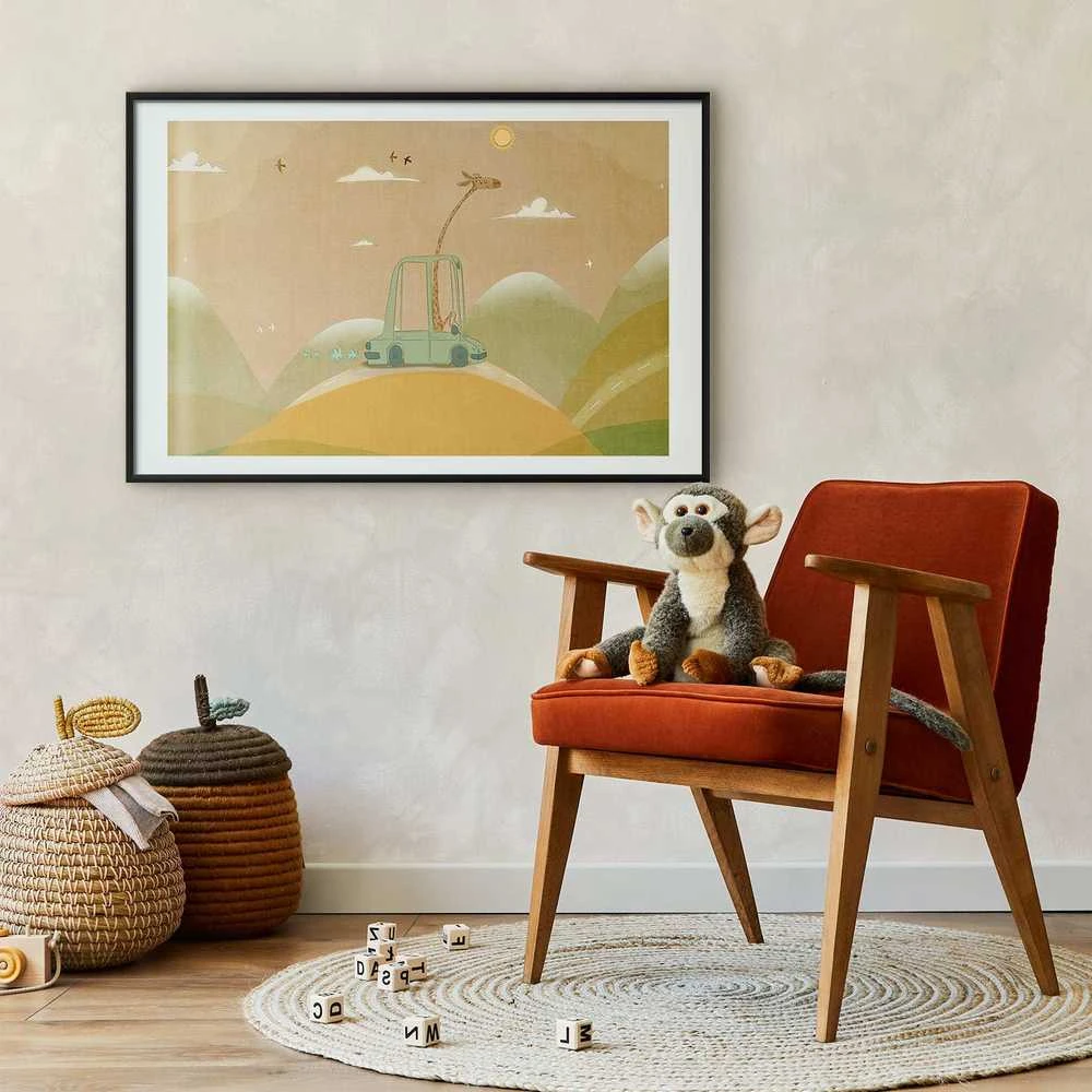 Artgeist Plakatas - Traveling Giraffe