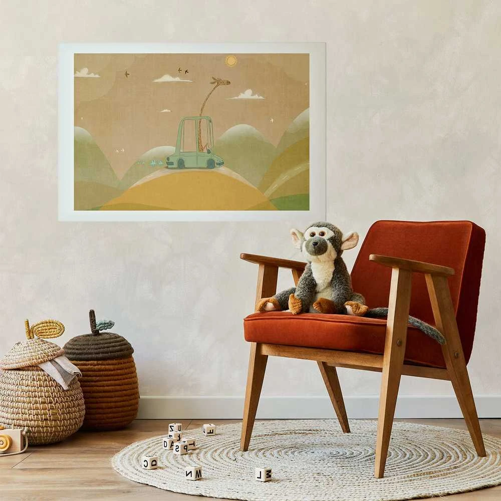 Artgeist Plakatas - Traveling Giraffe