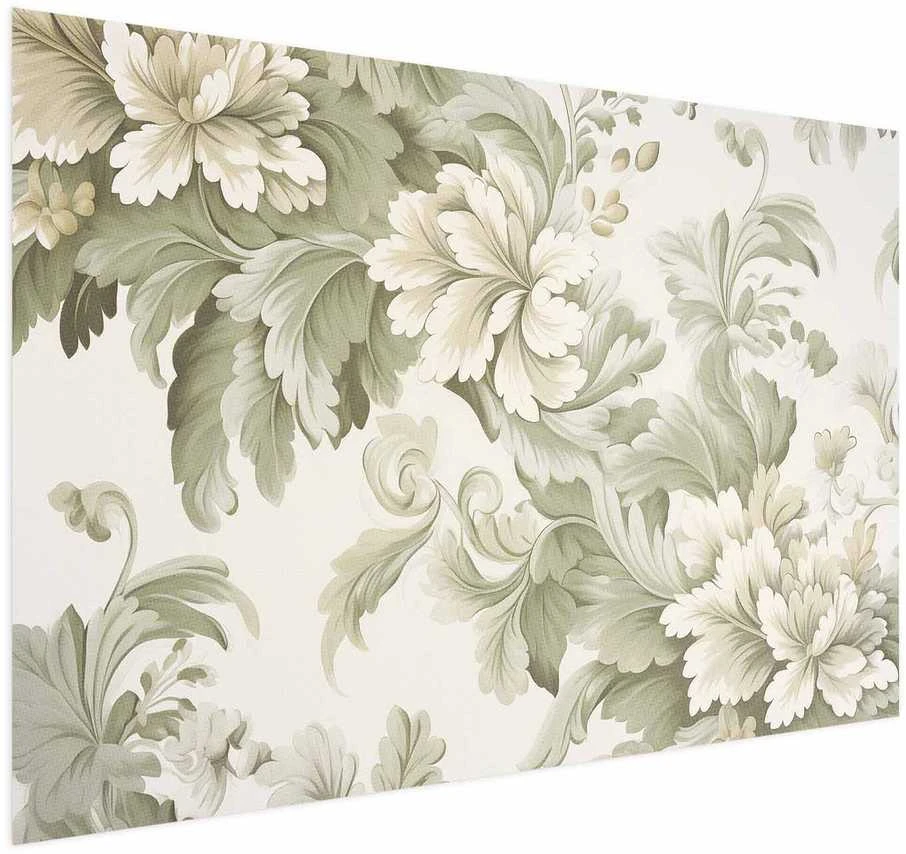Artgeist Plakatas - Vintage Flowers in Light Colors