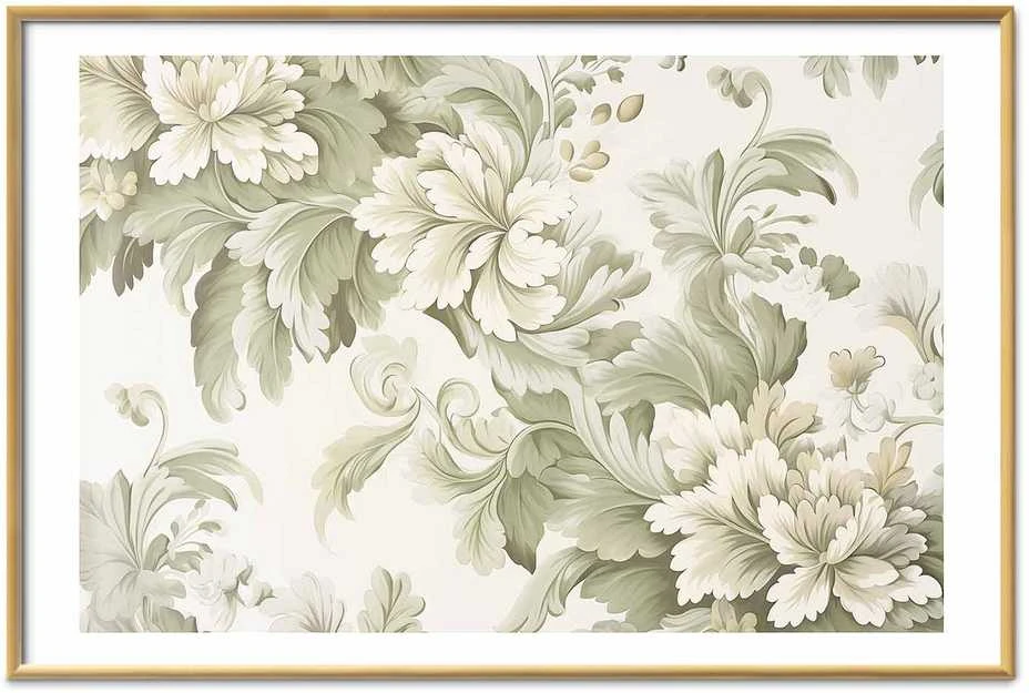 Artgeist Plakatas - Vintage Flowers in Light Colors