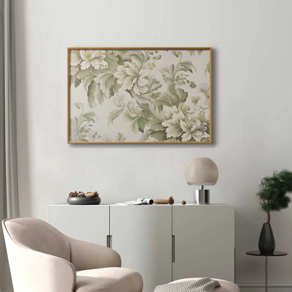 Artgeist Plakatas - Vintage Flowers in Light Colors