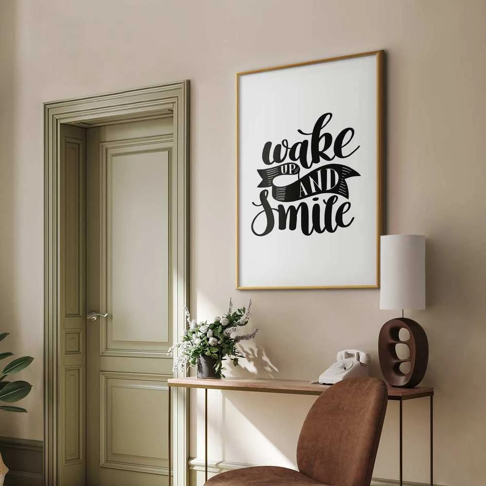 Artgeist Plakatas - Wake Up and Smile