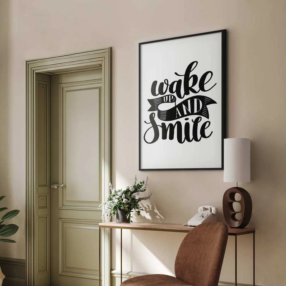 Artgeist Plakatas - Wake Up and Smile