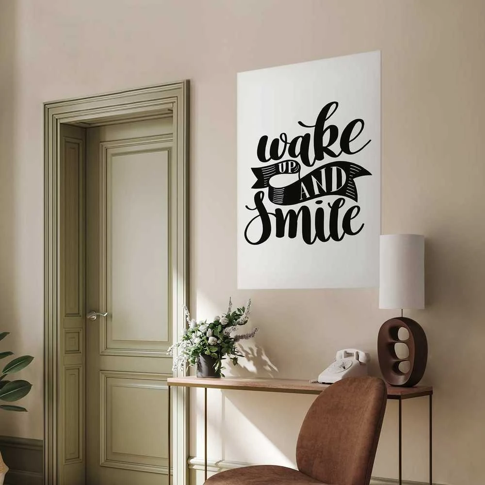 Artgeist Plakatas - Wake Up and Smile
