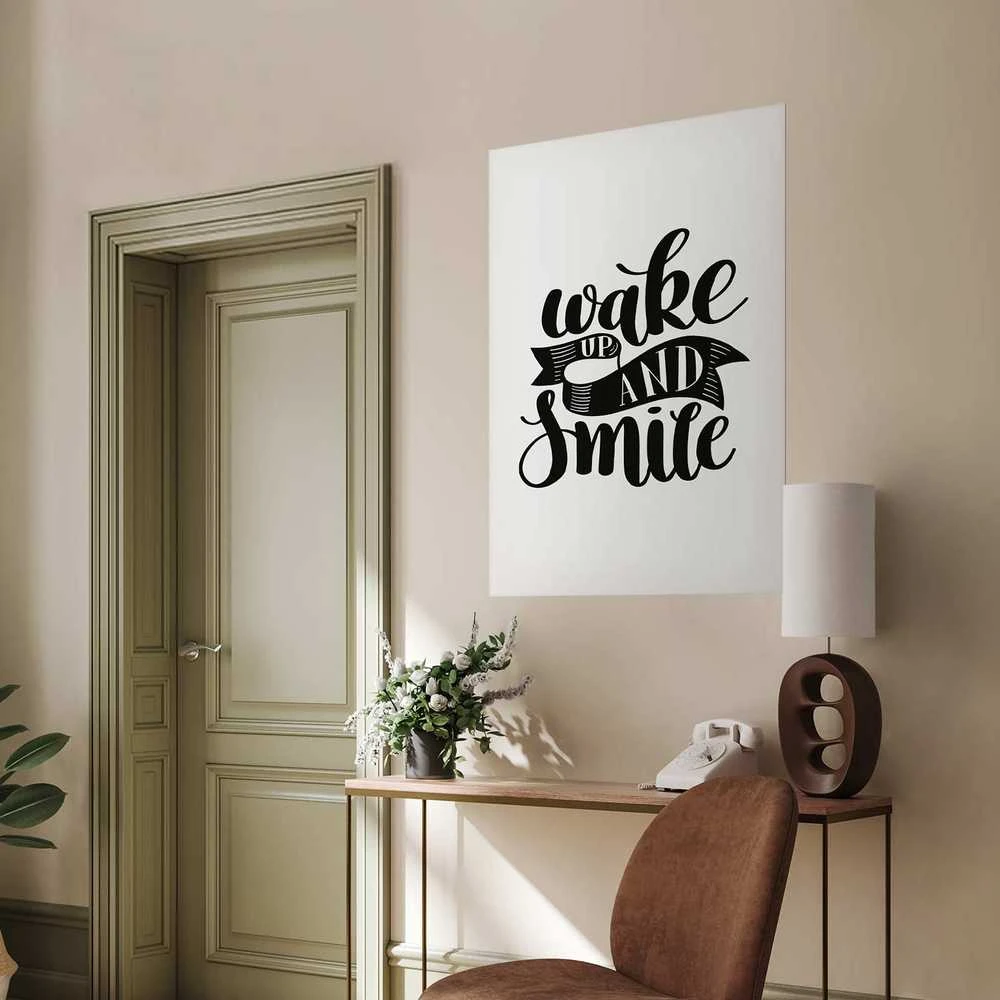 Artgeist Plakatas - Wake Up and Smile