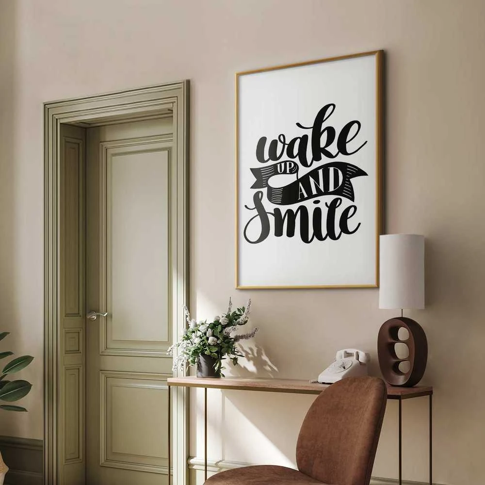 Artgeist Plakatas - Wake Up and Smile