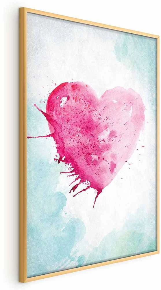 Artgeist Plakatas - Watercolor Heart