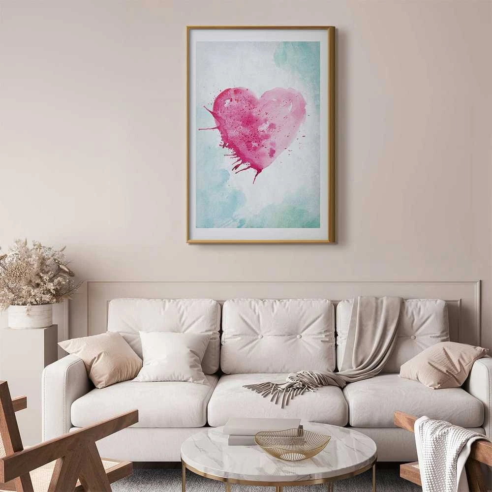 Artgeist Plakatas - Watercolor Heart