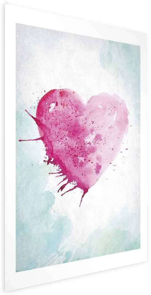 Artgeist Plakatas - Watercolor Heart