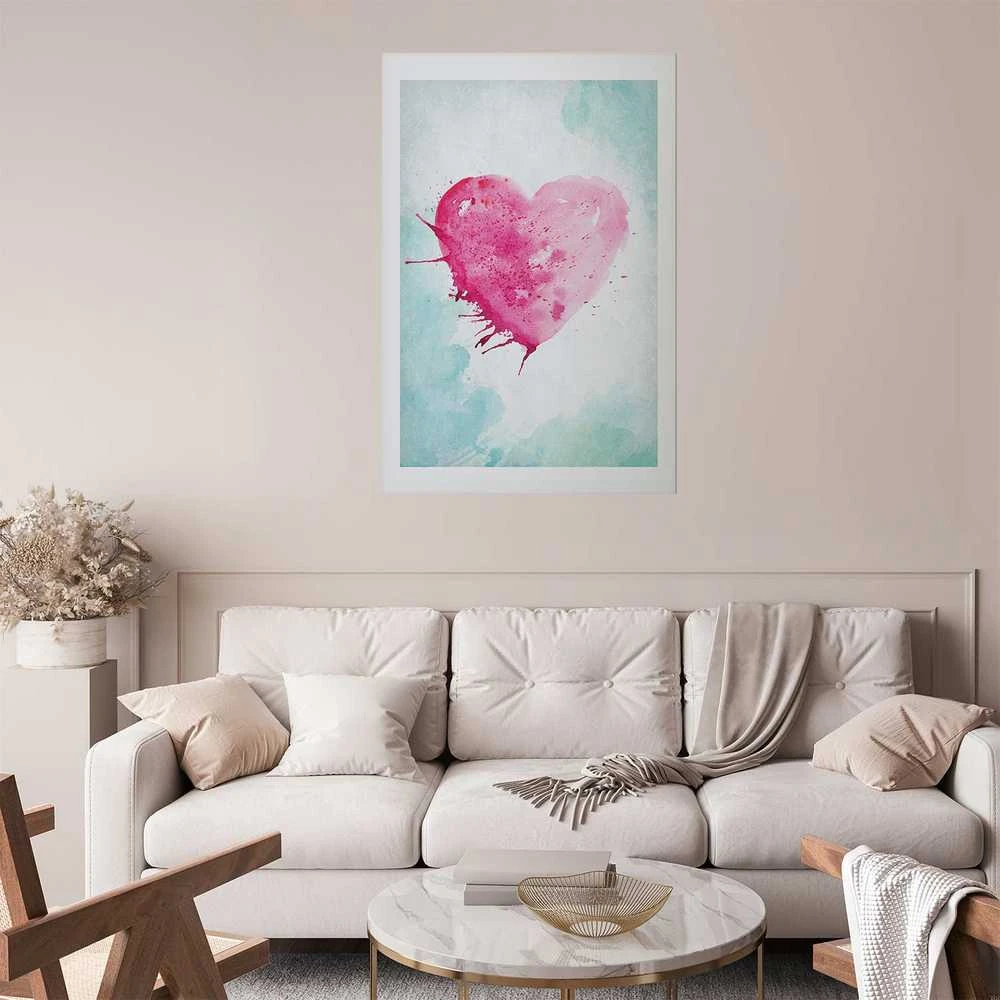 Artgeist Plakatas - Watercolor Heart