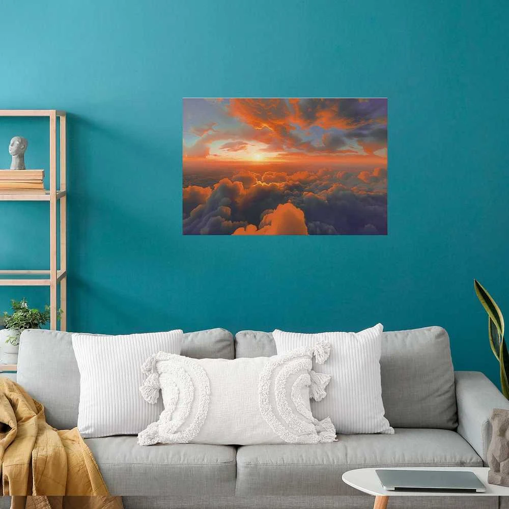 Artgeist Plakatas - When Dawn Tickles the Clouds: A Color Show on the Morning Sky