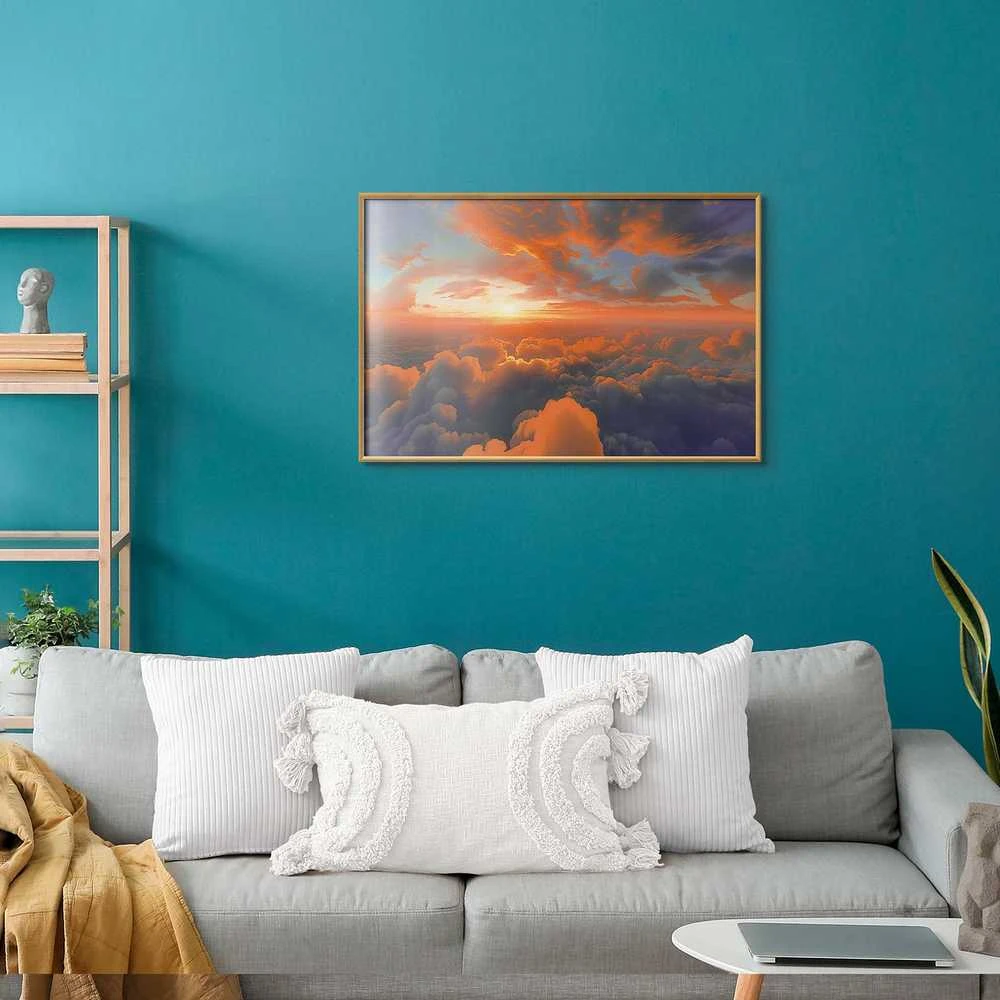 Artgeist Plakatas - When Dawn Tickles the Clouds: A Color Show on the Morning Sky