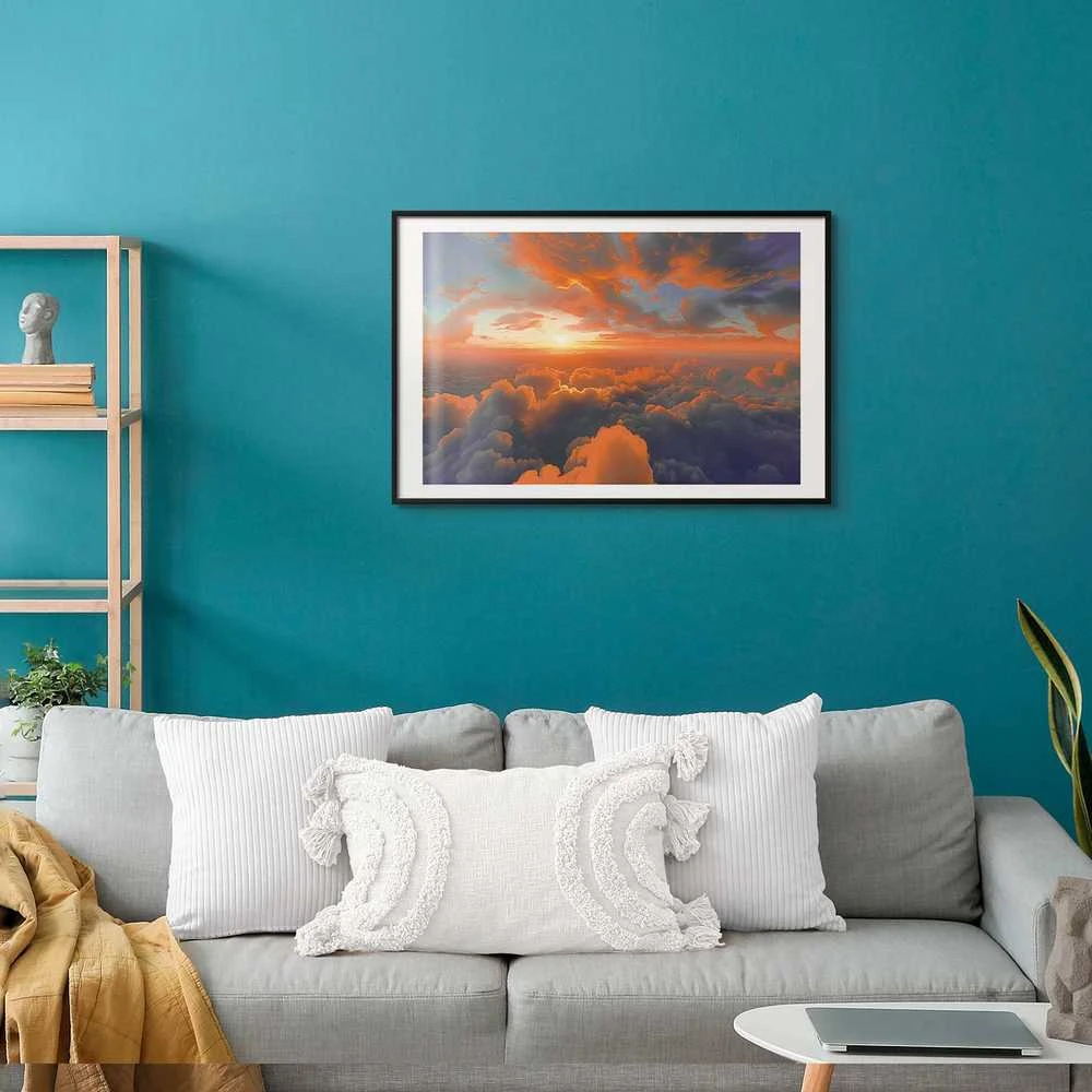 Artgeist Plakatas - When Dawn Tickles the Clouds: A Color Show on the Morning Sky