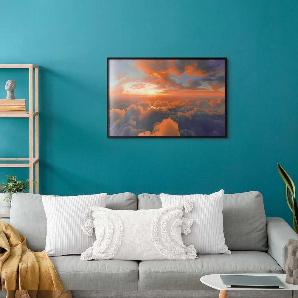 Artgeist Plakatas - When Dawn Tickles the Clouds: A Color Show on the Morning Sky