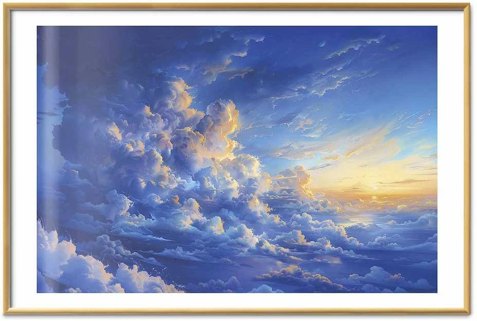 Artgeist Plakatas - When the Sky Becomes Canvas: A Masterpiece of Nature in the Clouds
