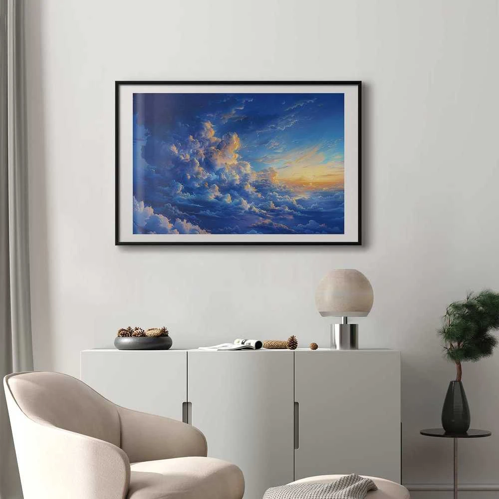 Artgeist Plakatas - When the Sky Becomes Canvas: A Masterpiece of Nature in the Clouds