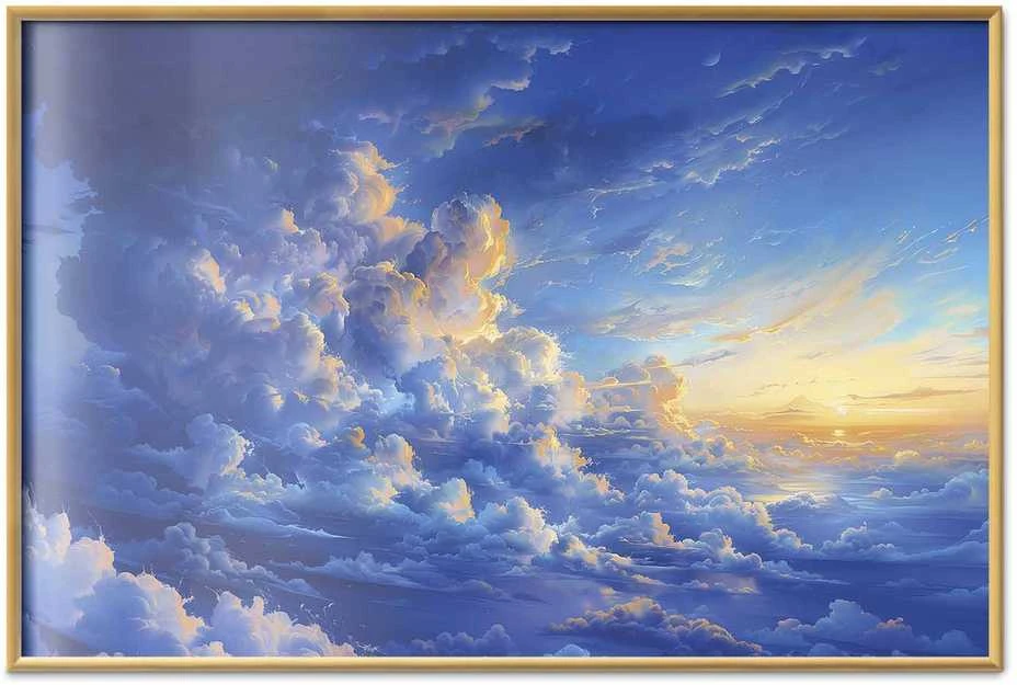 Artgeist Plakatas - When the Sky Becomes Canvas: A Masterpiece of Nature in the Clouds