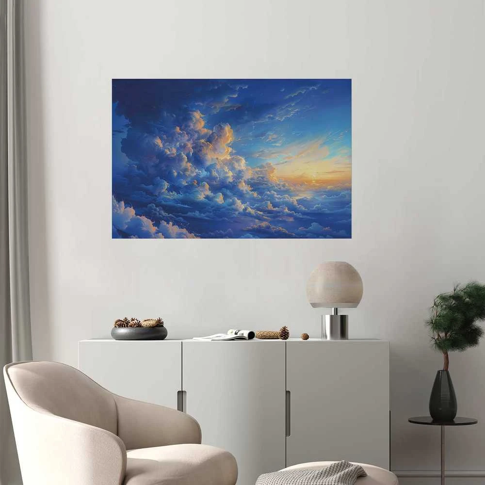 Artgeist Plakatas - When the Sky Becomes Canvas: A Masterpiece of Nature in the Clouds
