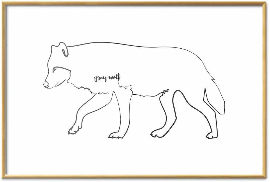 Artgeist Plakatas - Wolf