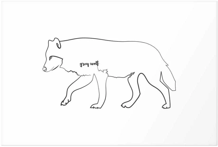 Artgeist Plakatas - Wolf