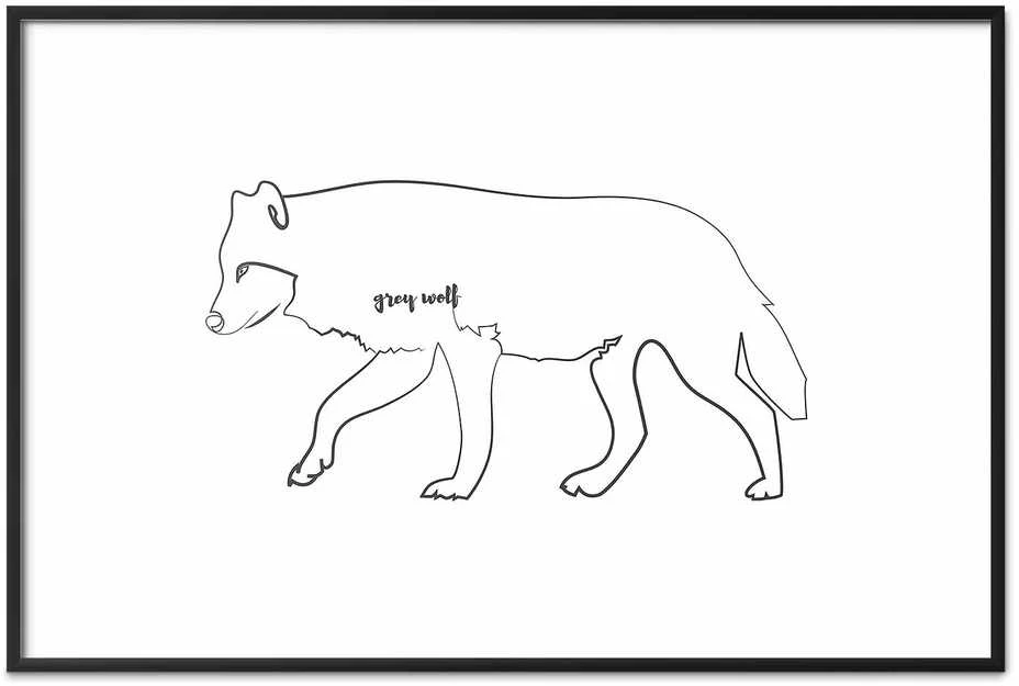 Artgeist Plakatas - Wolf